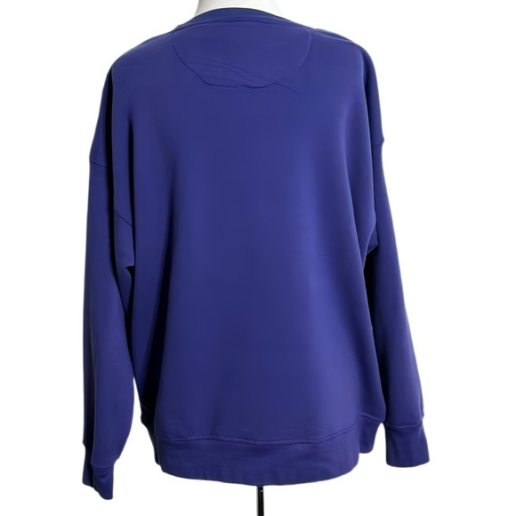 LSU Purple Pullover by Three Square Royce Apparel Chenille Lettering Unisex XL - Picture 4 of 9